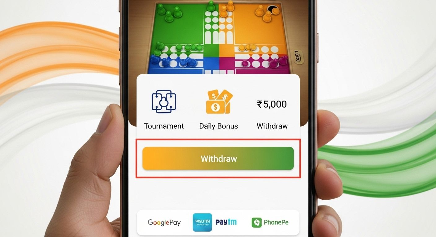 Ludo earning app with cash prizes and payment systems