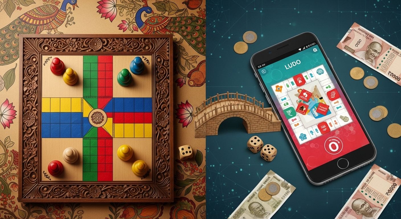 Evolution of Ludo from board to mobile earning app